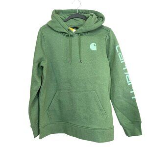 Carhartt Green Pullover Womens Hoodie Size Medium NWT